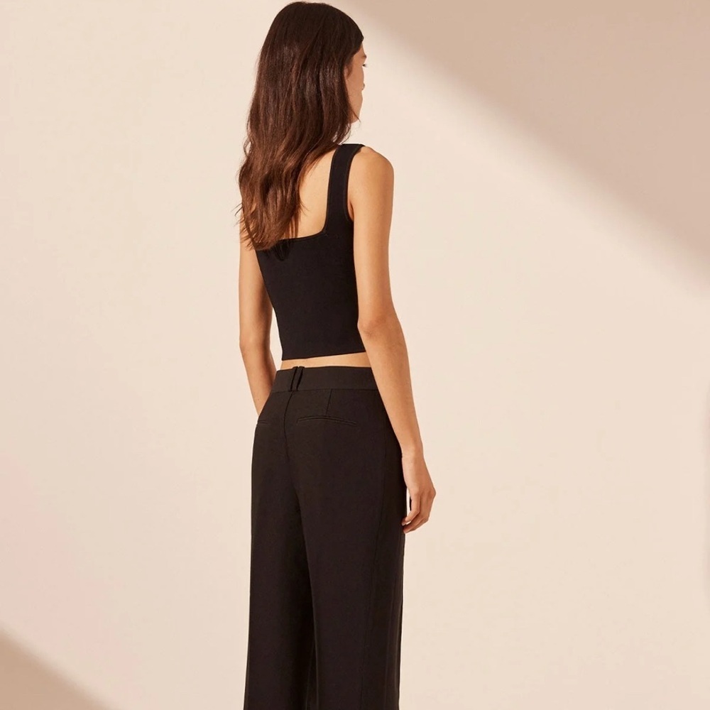 Shona Joy Basic Square Neck Top Size Small - image 2